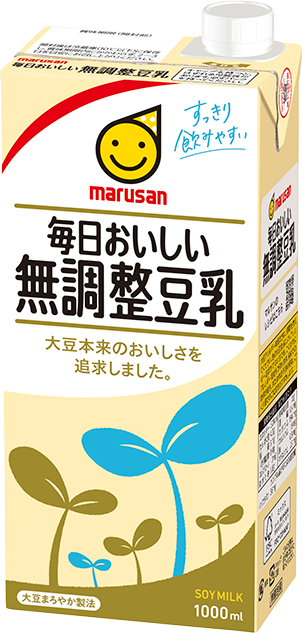 毎日美味しい 無調整豆乳